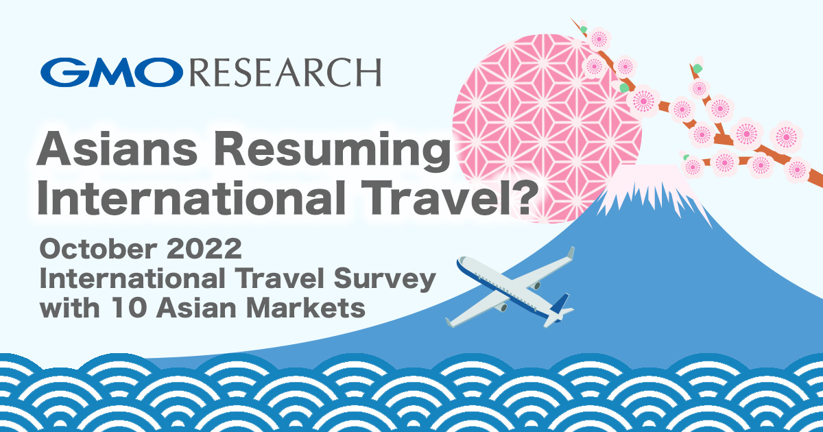 Asians Resuming International Travel?
